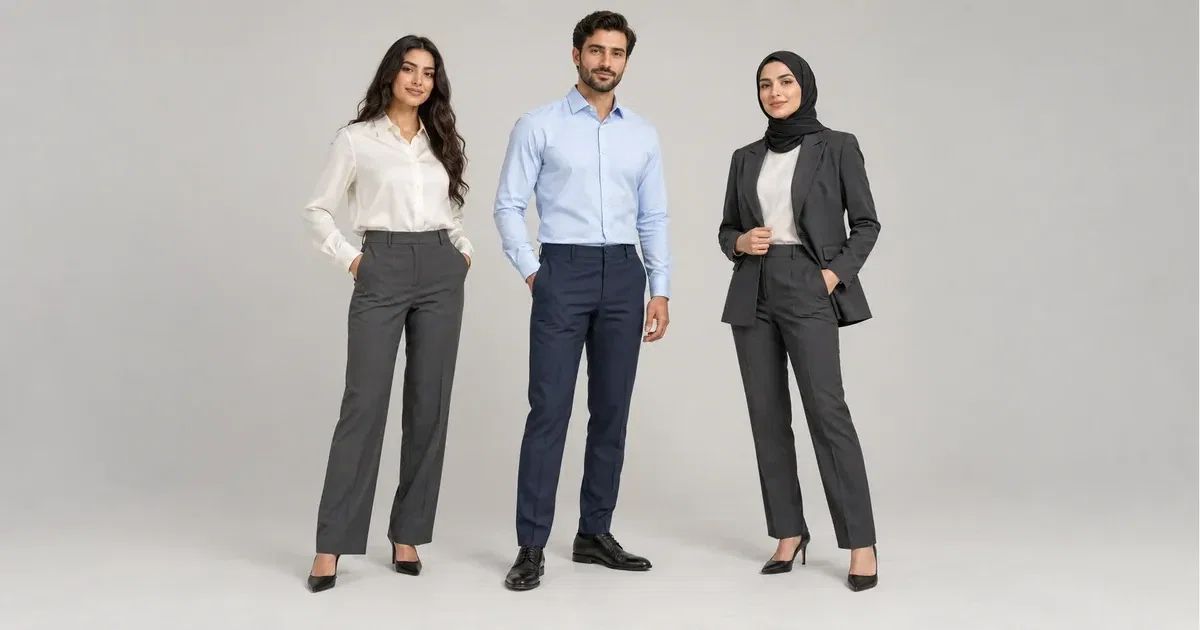 Corporate Uniform Design in the UAE for Women and Men